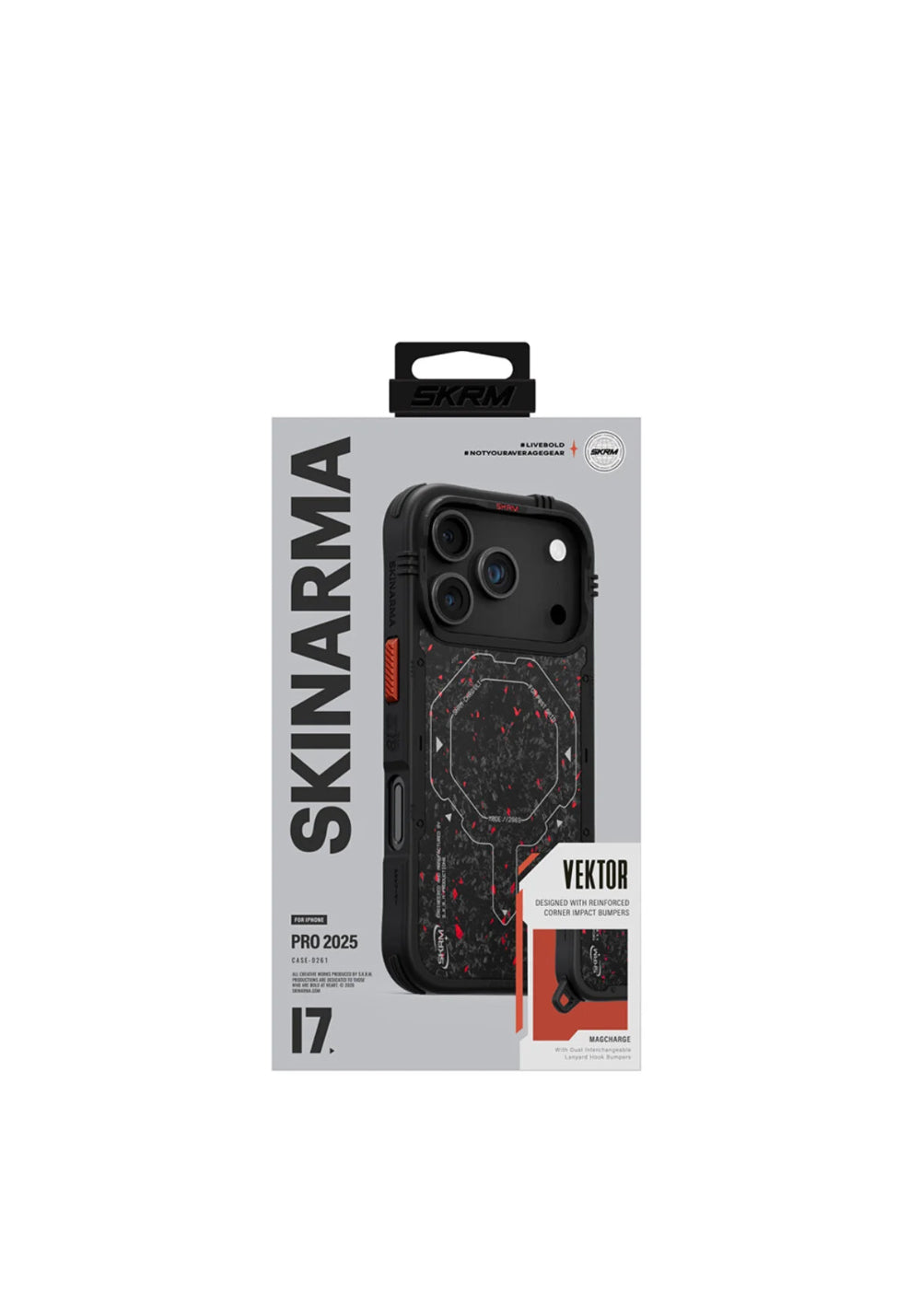 iPhone 17 Pro Max Skinarma Vektor MagSafe Uyumlu Kılıf