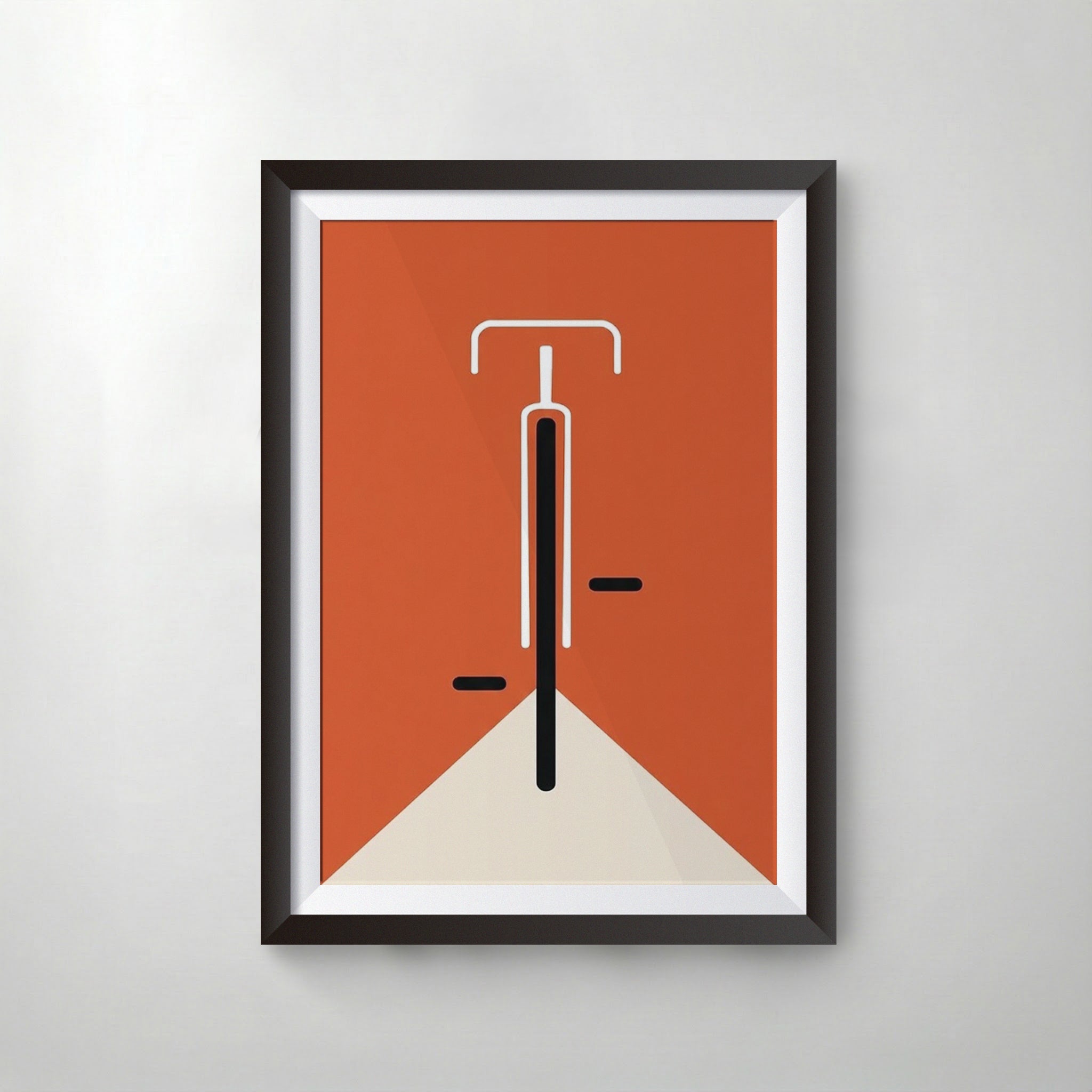 Balance Point — Minimal Graphic Art Poster