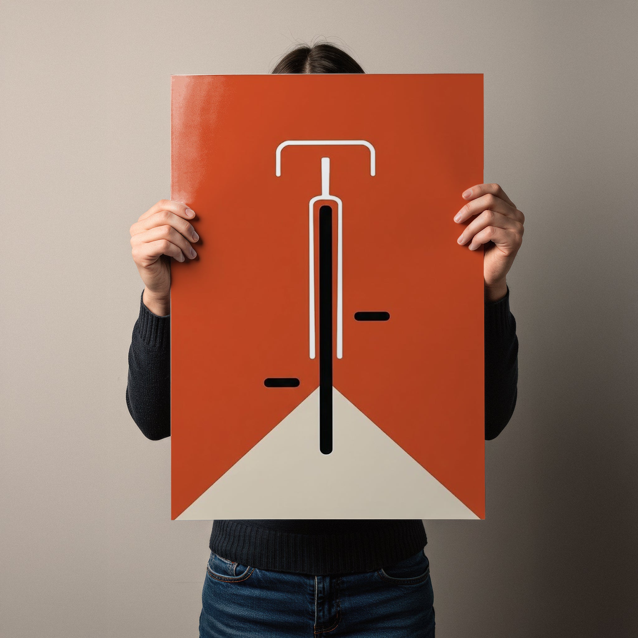 Balance Point — Minimal Graphic Art Poster