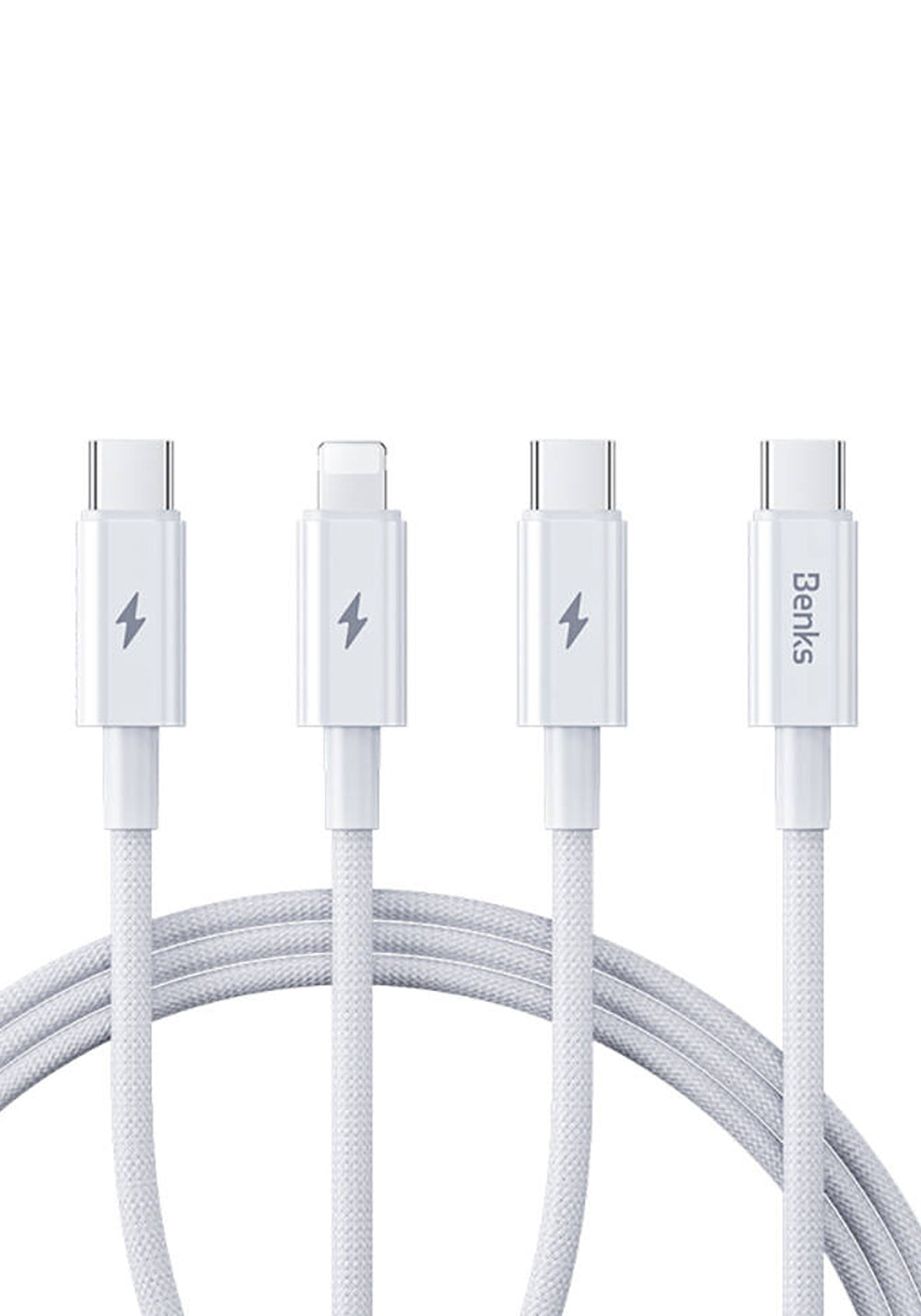 Benks D46 USB-C – USB-C 100W Şarj Kablosu 1.2 m