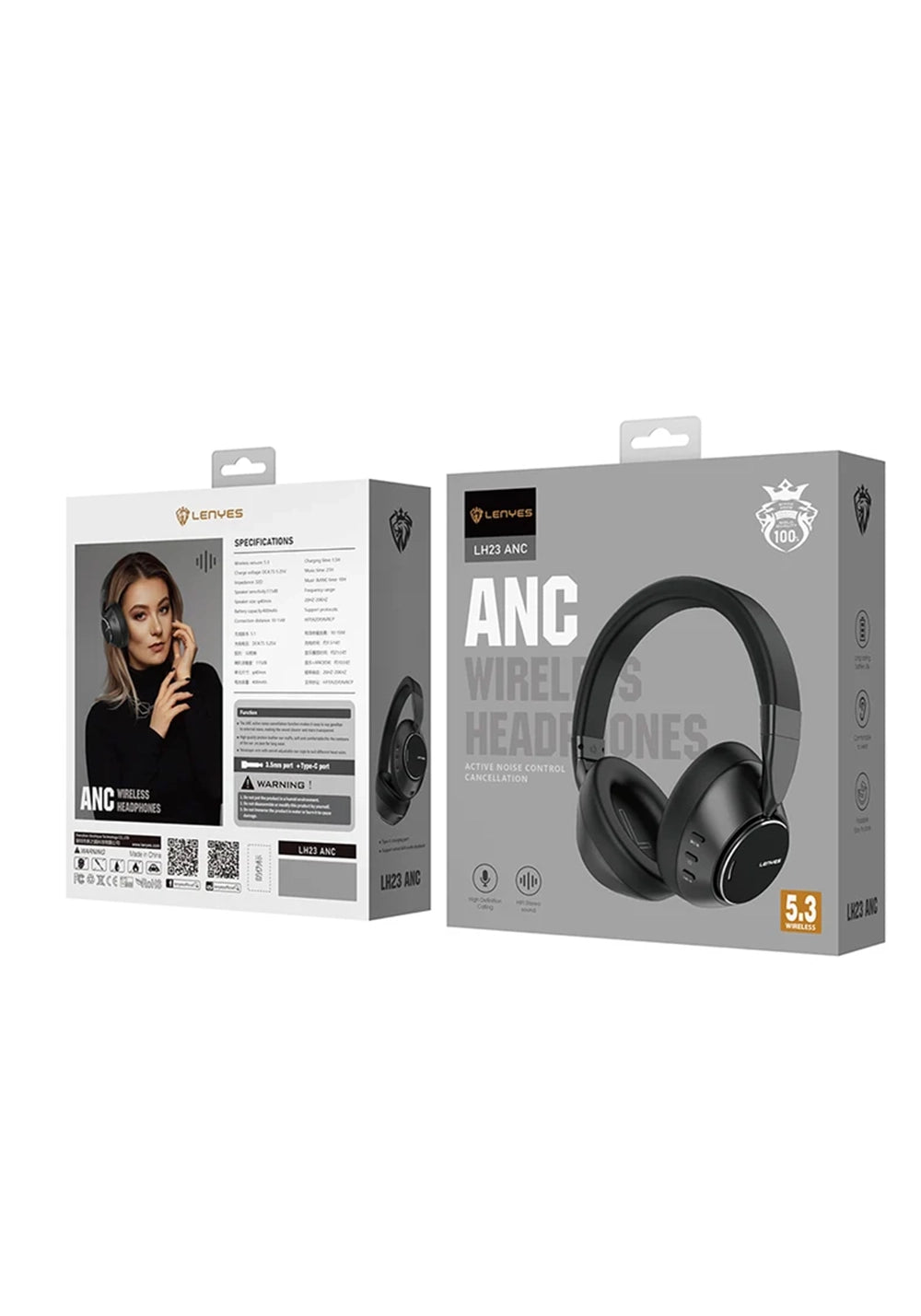 Lenyes LH23 ANC Kulak Üstü Bluetooth Kulaklık