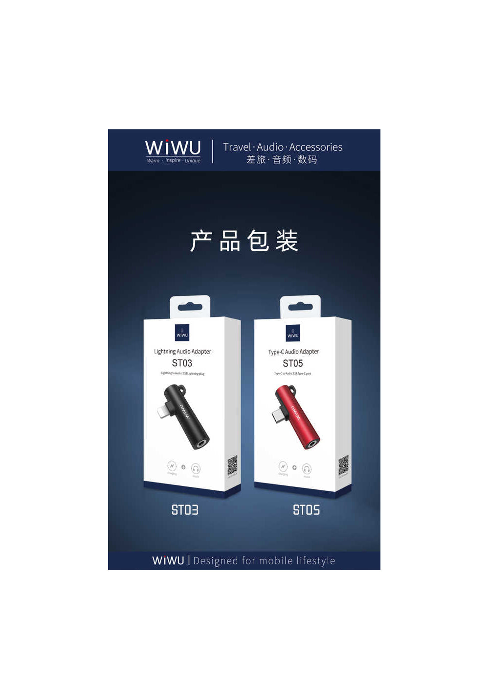 Wiwu ST05 Type-C Ses Adaptörü