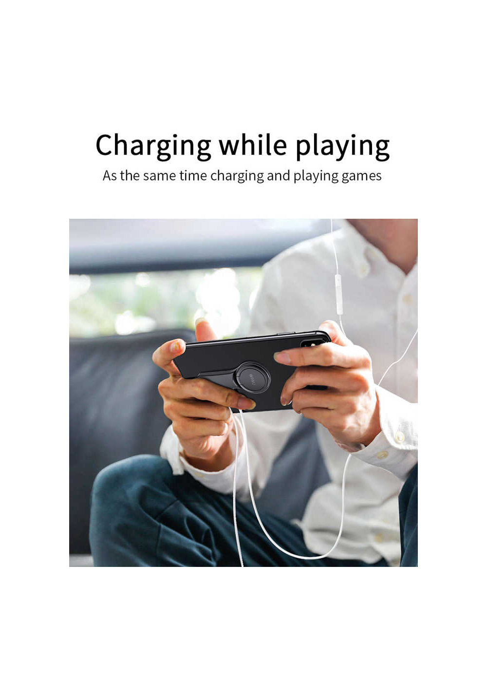 Wiwu LT05 Lightning Ses Adaptörü