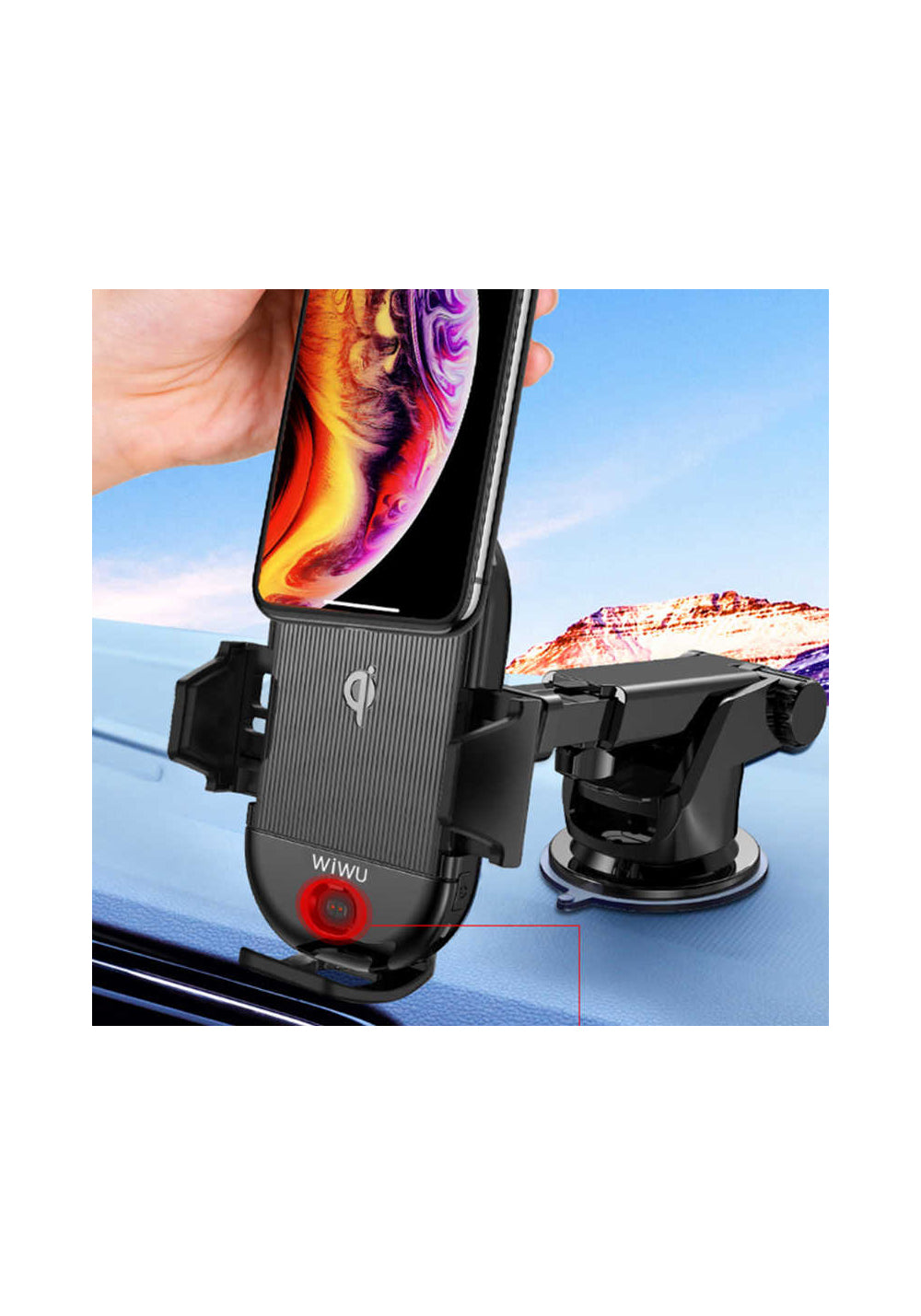 Wiwu CH-302 Liberator Wireless Araç Telefon Tutucu