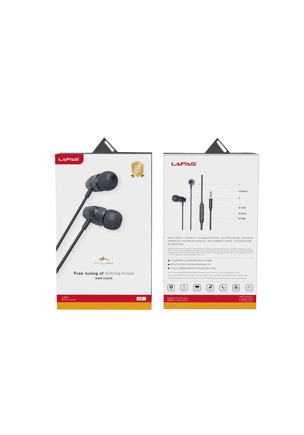 Lapas G8 3.5mm Kulaklık
