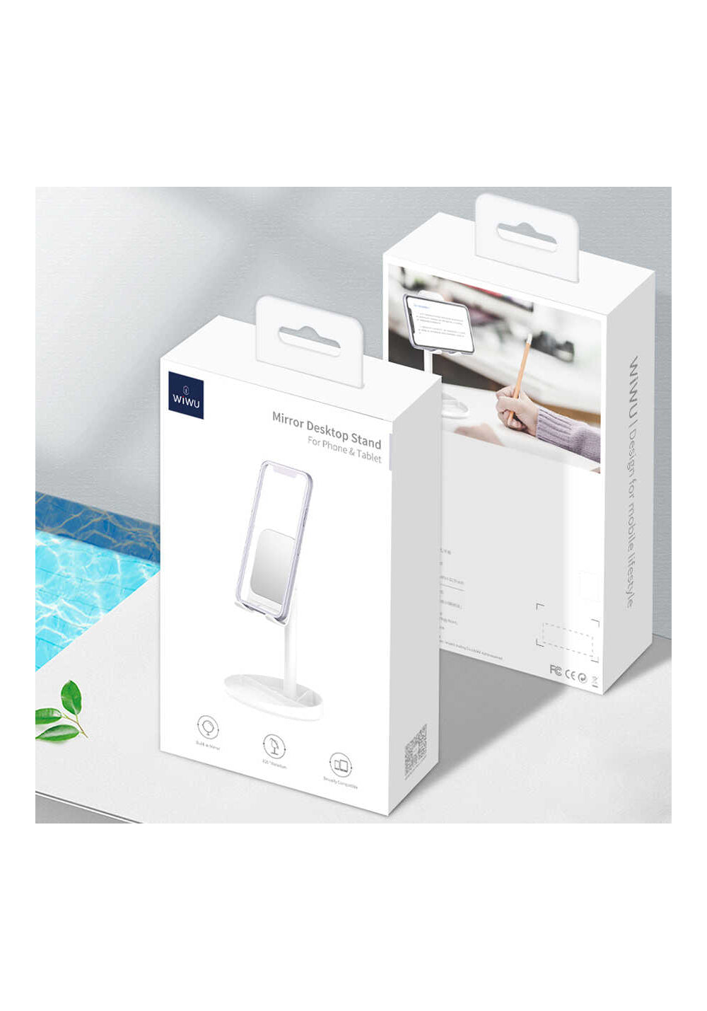 Wiwu ZM201 Aynalı Tablet - Telefon Standı