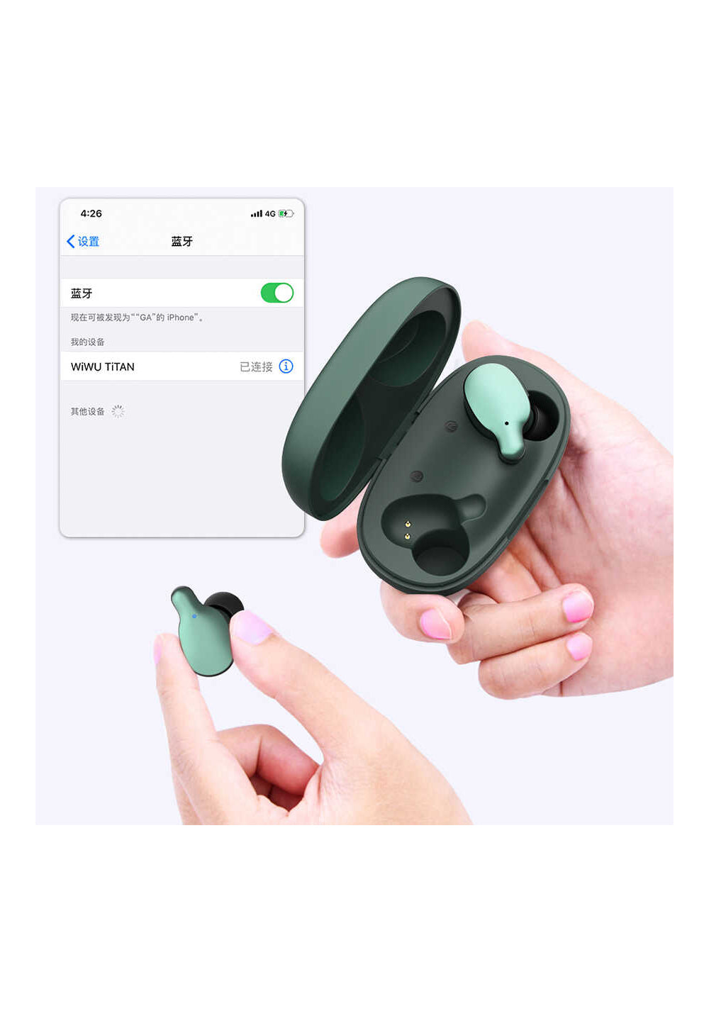 Wiwu Airbuds Titan Bluetooth Kulaklık