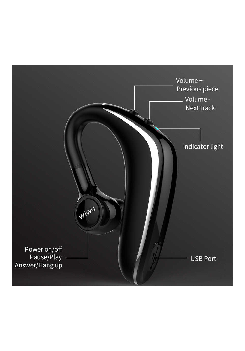 Wiwu Solo Max Bluetooth Kulaklık