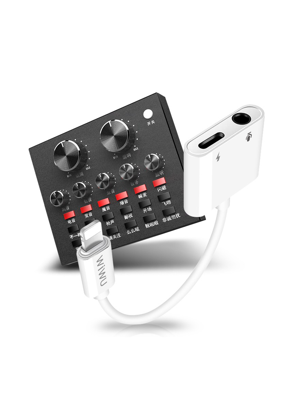 Wiwu LT01 Pro Lightning Ses Adaptörü