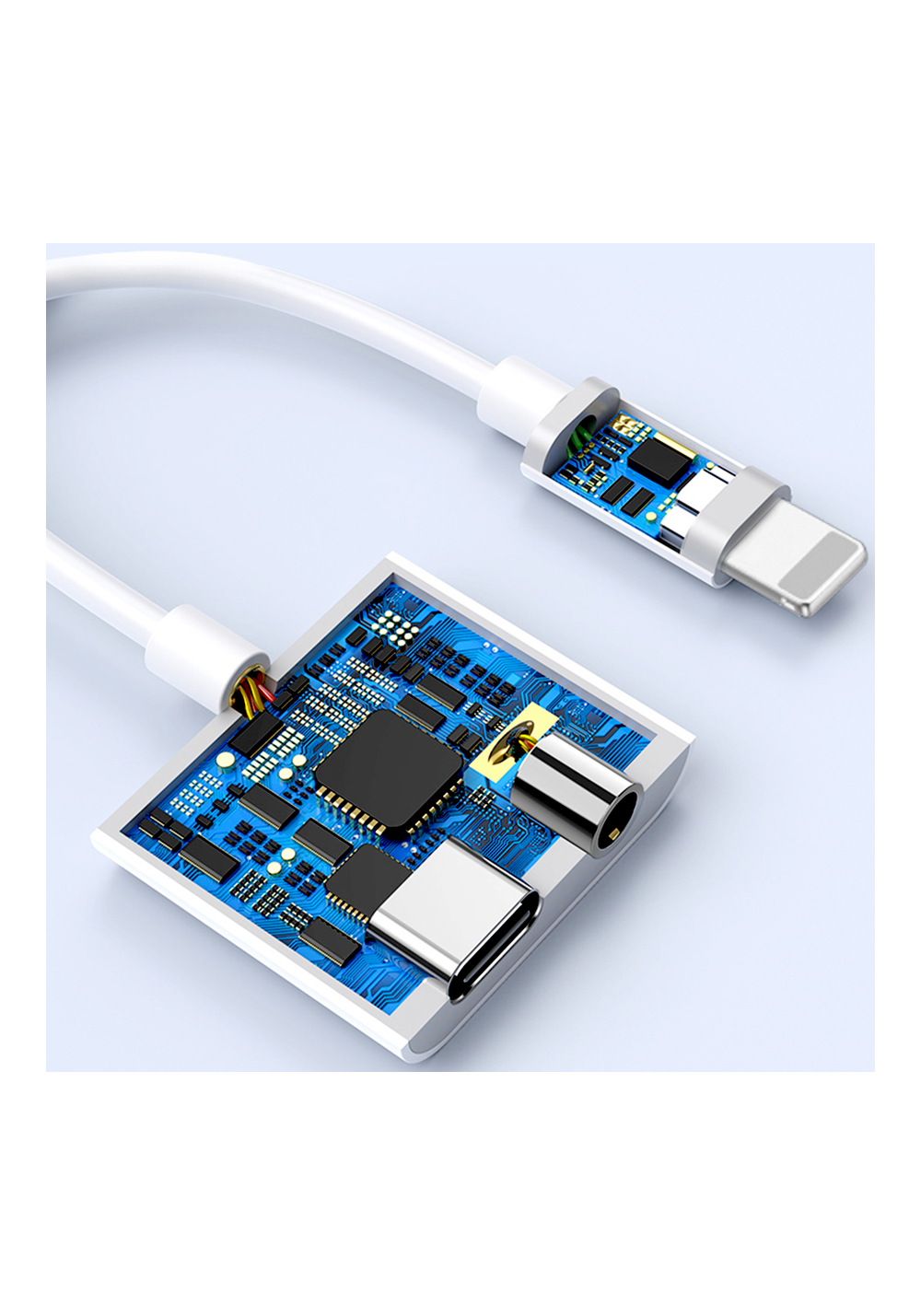 Wiwu LT01 Pro Lightning Ses Adaptörü
