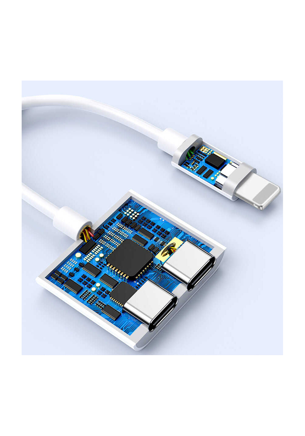 Wiwu LT01 Plus Lightning Ses Adaptörü