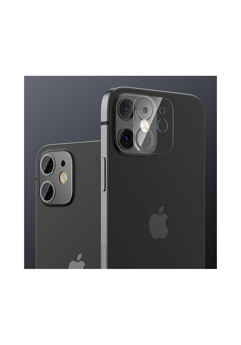 Benks iPhone 12 Soft Kamera Lens Koruyucu Cam