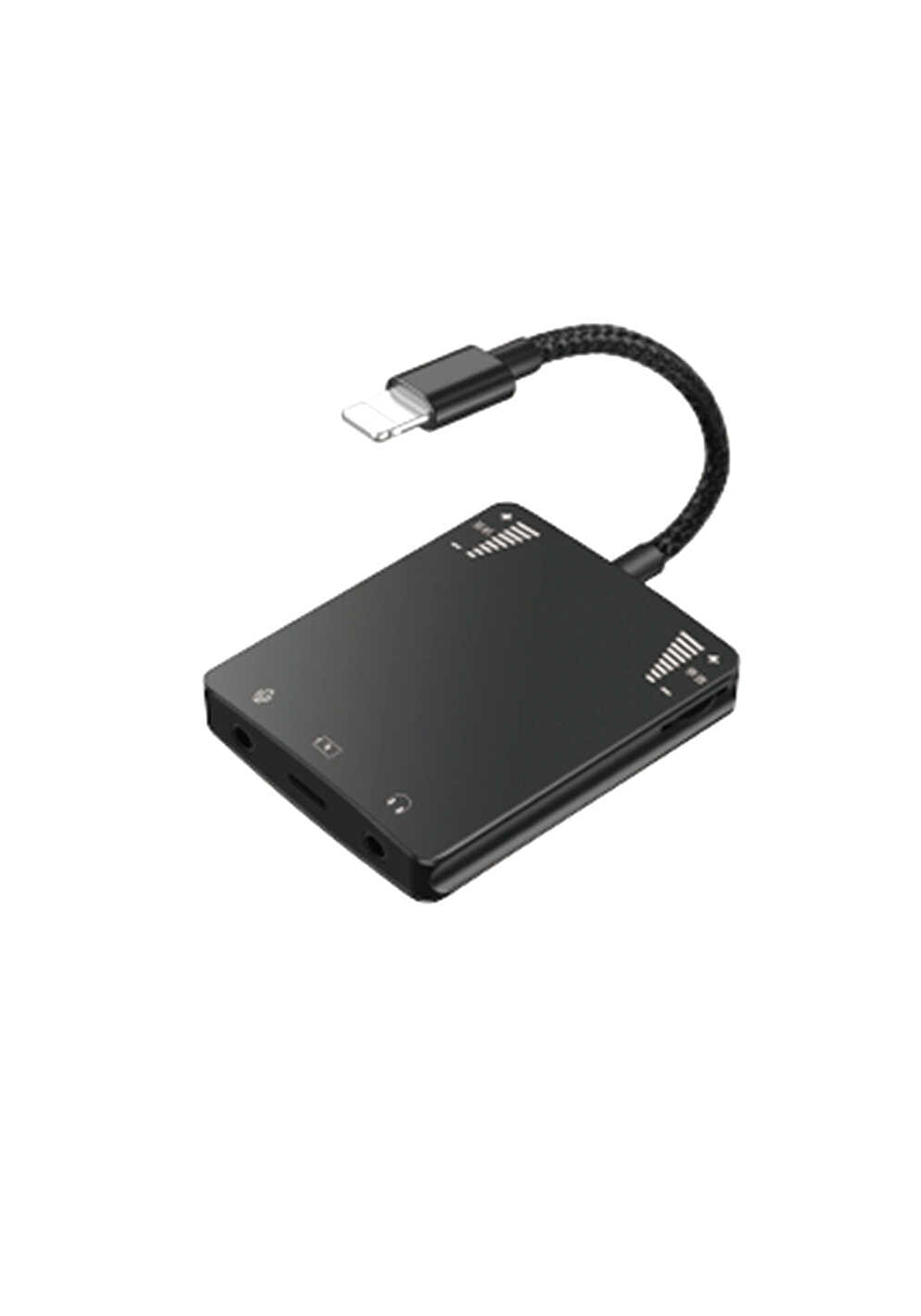 Wiwu 3 in 1 Live Broadcast Lightning Ses Adaptörü