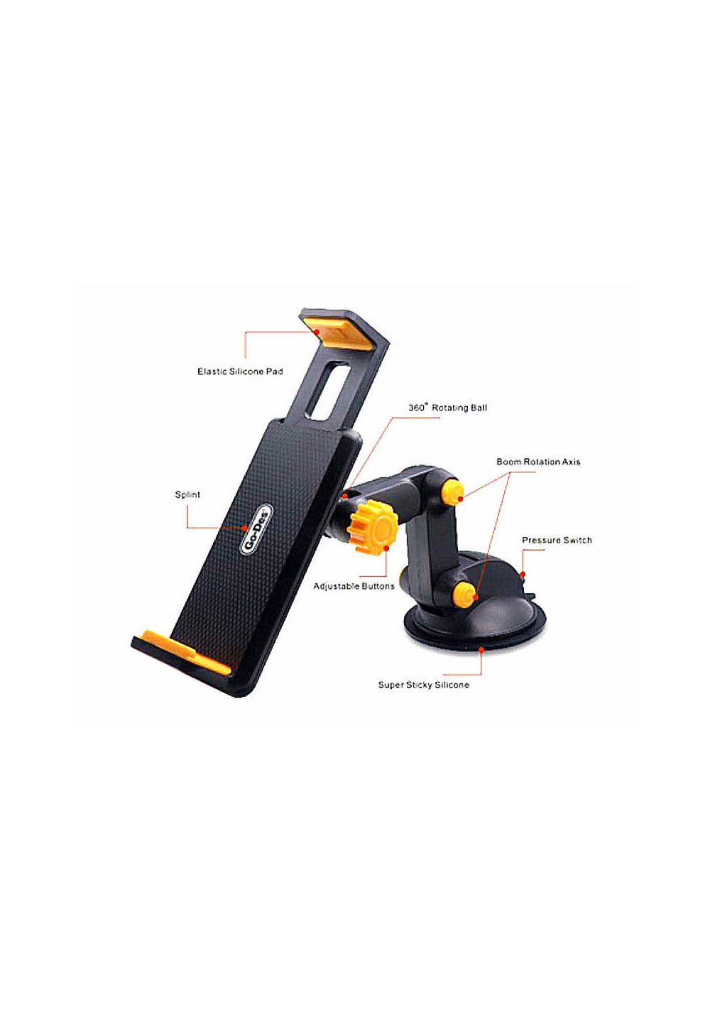 Go Des  GD-HD706 Araç Telefon ve Tablet Tutucu