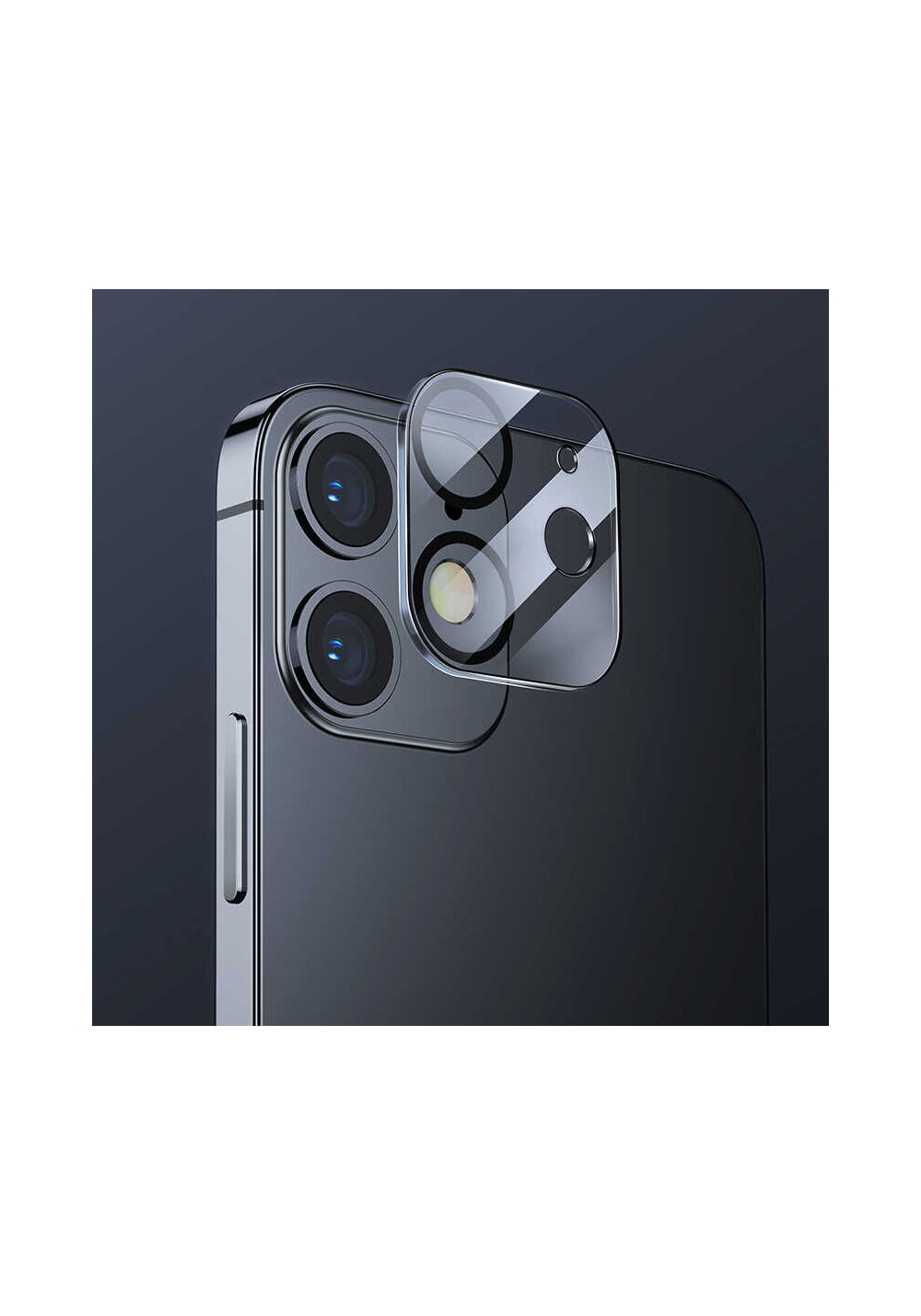 Benks iPhone 12 Mini İntegrated Kamera Lens Koruyucu Cam