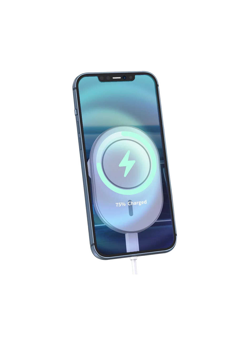 Wiwu CH-306 Magnetic Wireless Charging Car Mount Araç Telefon Tutucu