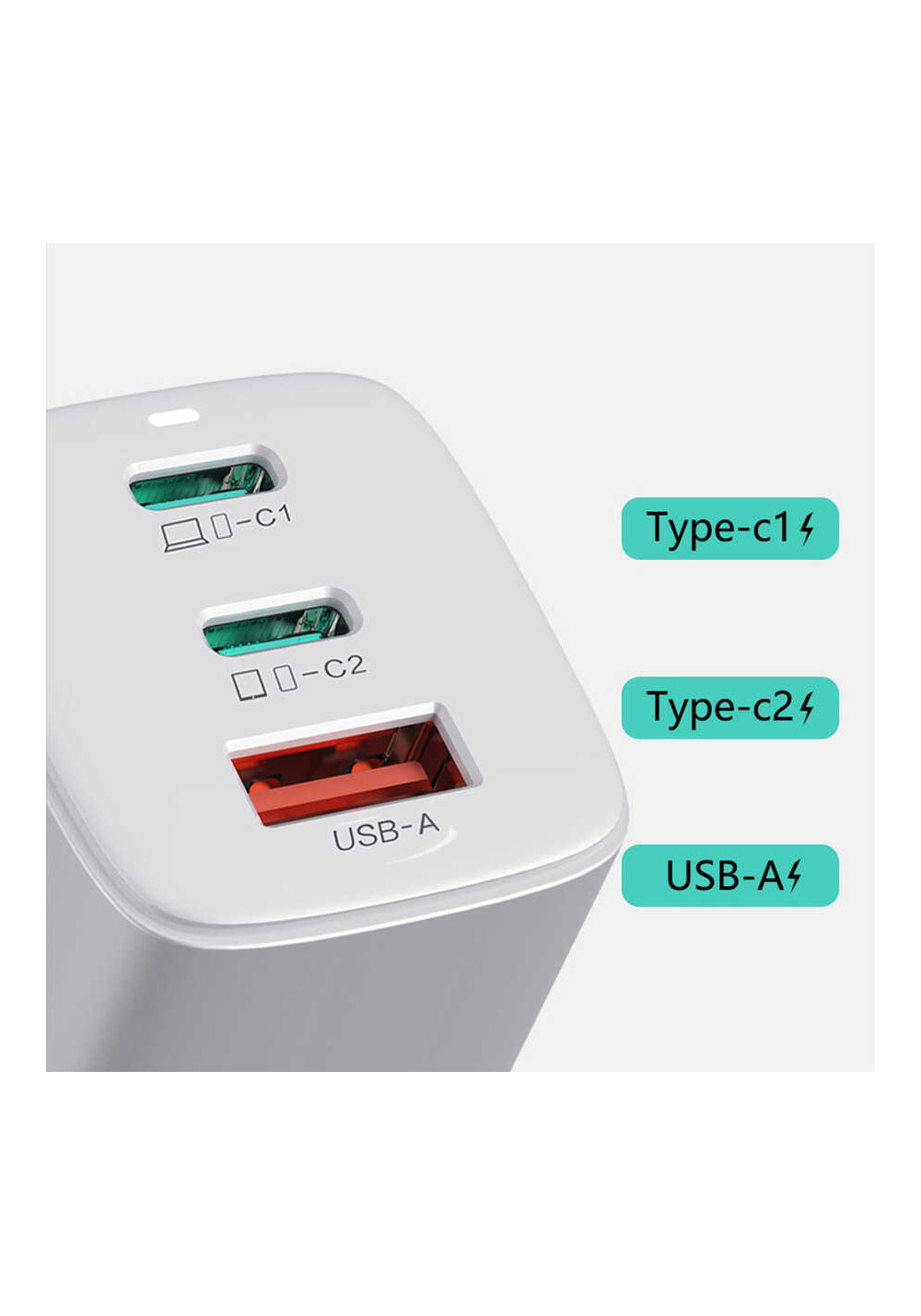 Wiwu GaN Tech GTC6521-65W Power Adaptör