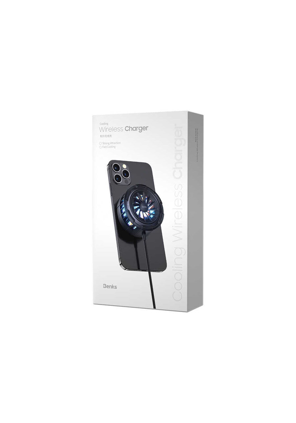 Benks W07 Cooling M-safe Wireless Şarj