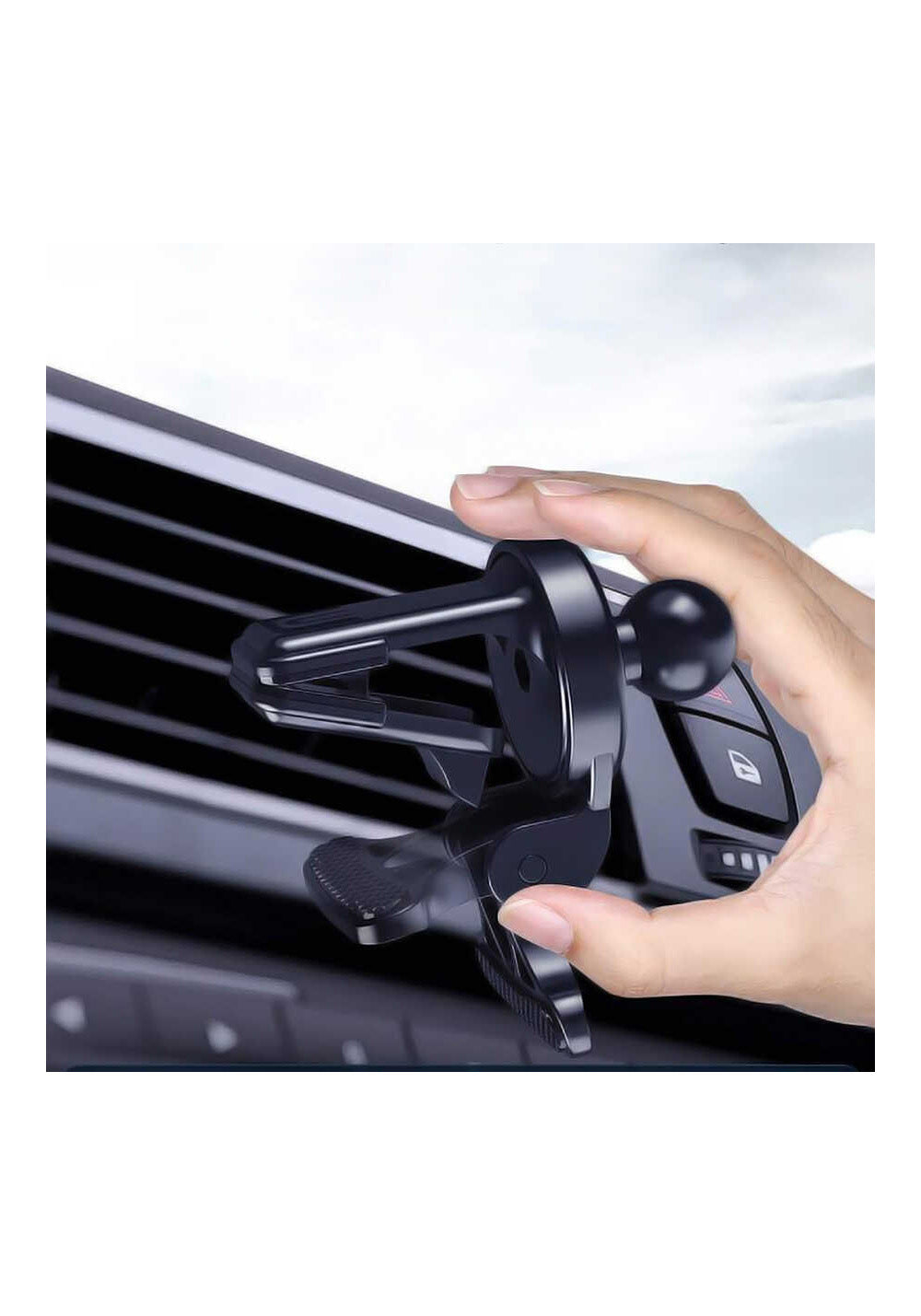 Wiwu CH-307 Liberator Wireless Charging Mount Araç Telefon Tutucu