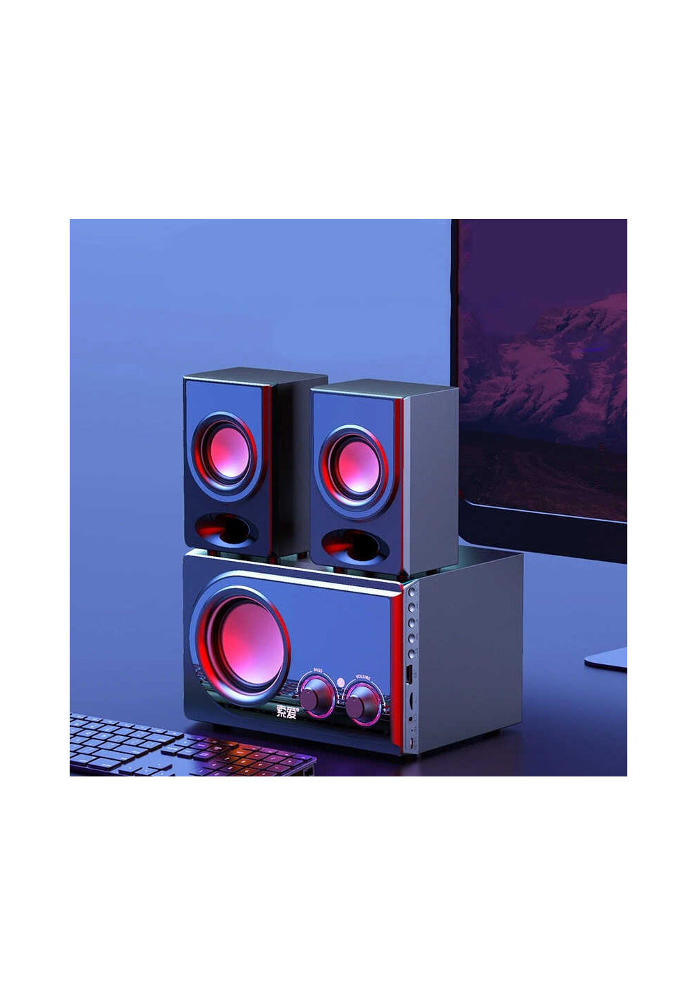 Soaiy SA-C2 Usb Speaker Hoparlör