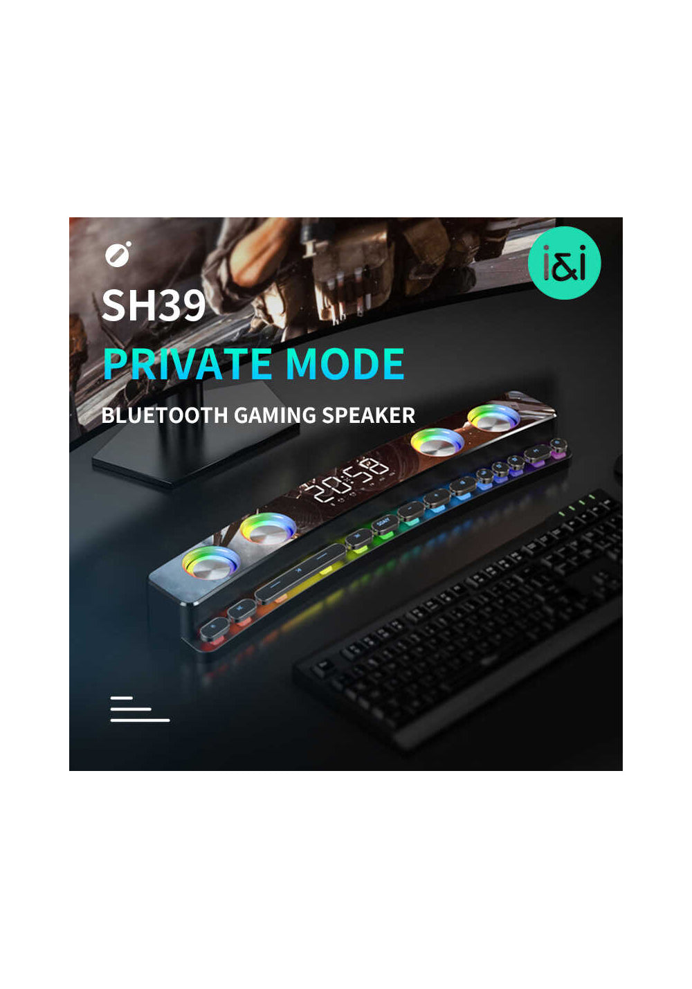 Soaiy SH39 Gaming Bluetooth Hoparlör