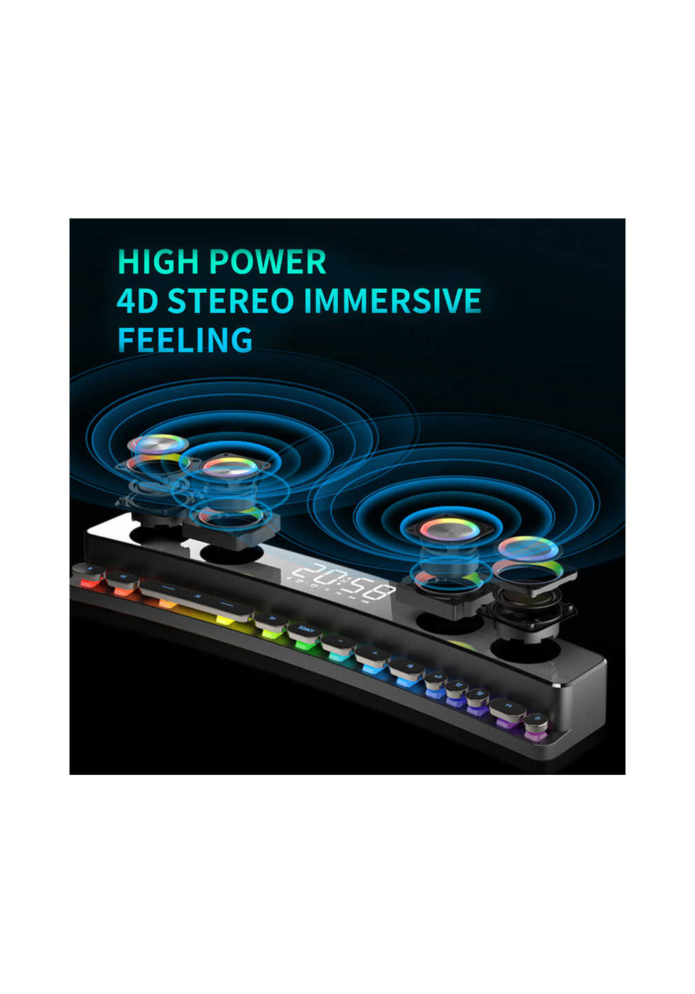 Soaiy SH39 Gaming Bluetooth Hoparlör