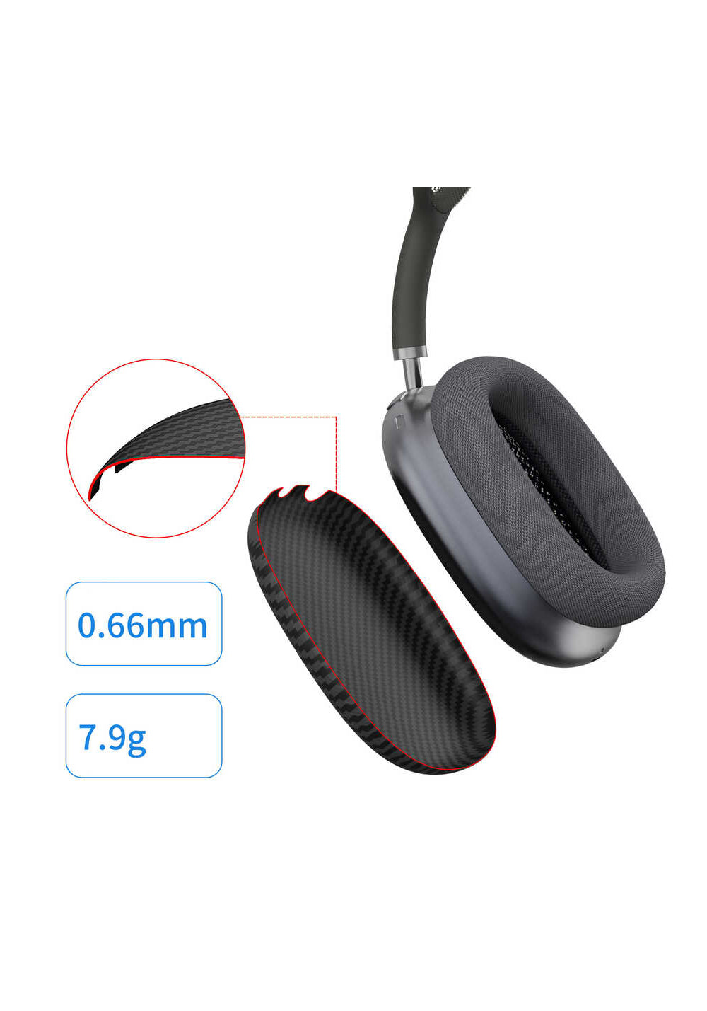 Wiwu Airpods Max Armor Koruyucu Kılıf