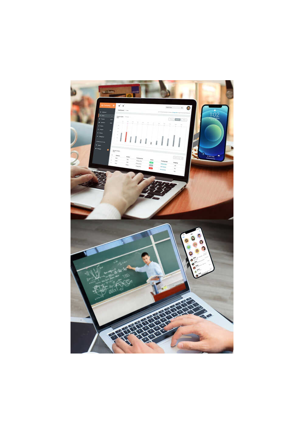 Wiwu ZM306 Laptop - Monitör Telefon Tutucu