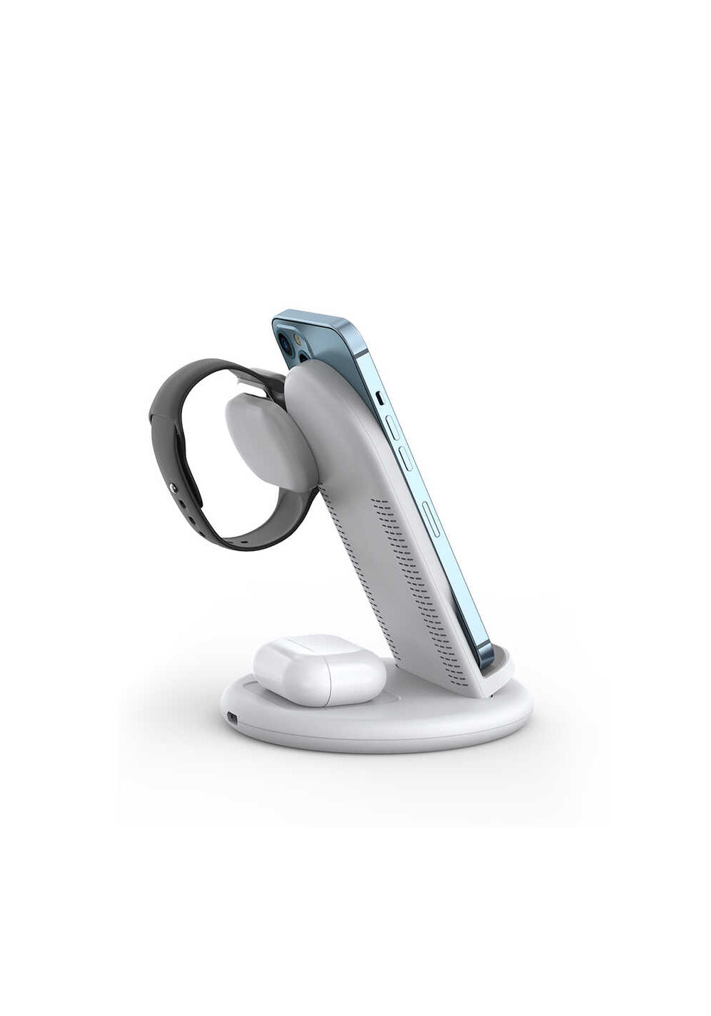 Wiwu Power Air 3 in 1 Kablosuz Şarj Standı