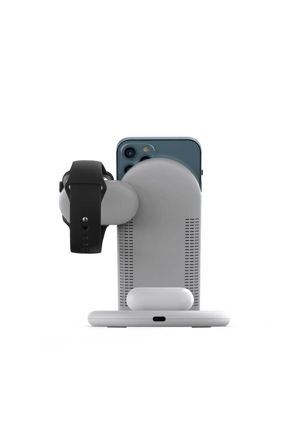 Wiwu Power Air 3 in 1 Kablosuz Şarj Standı