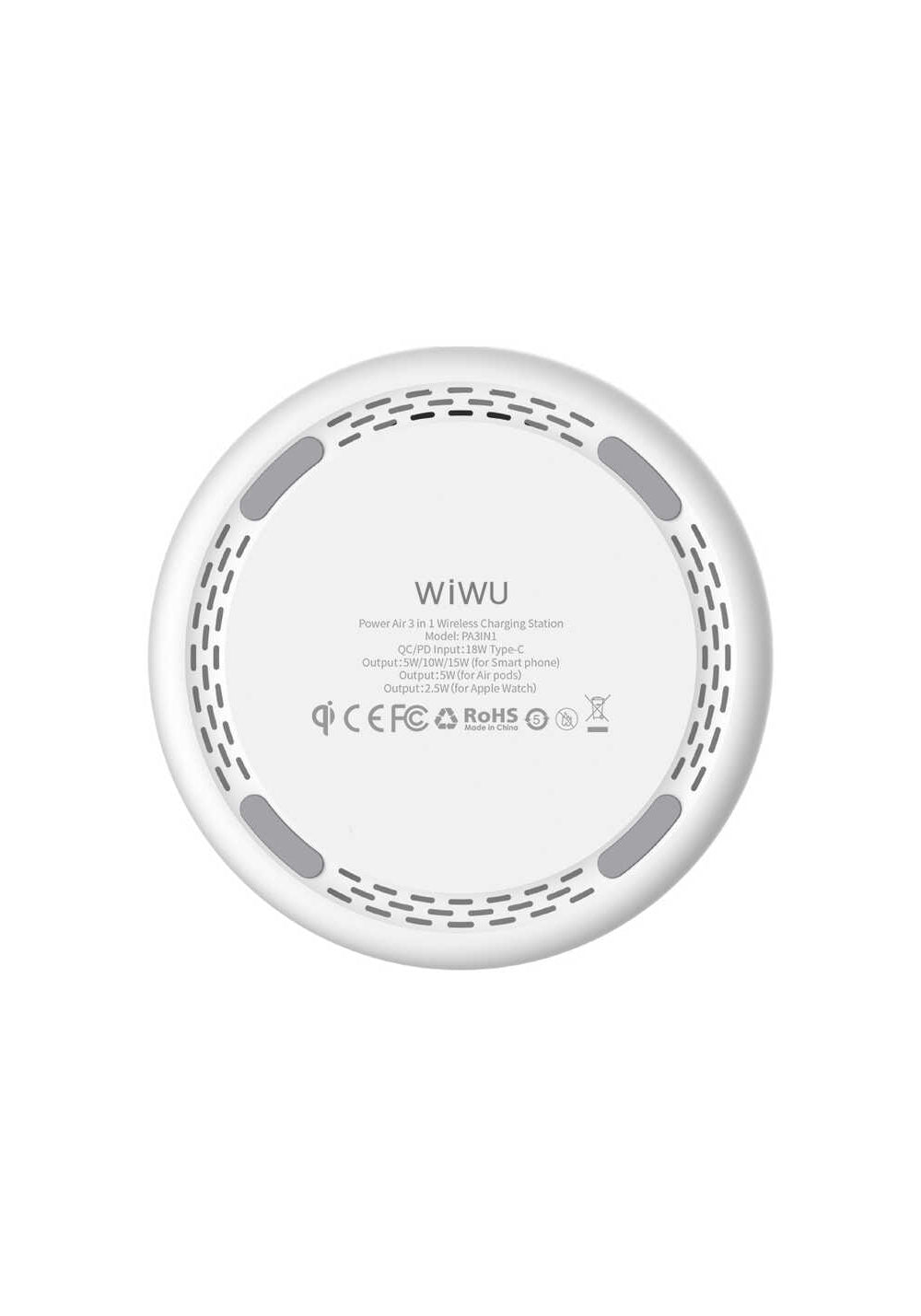 Wiwu Power Air 3 in 1 Kablosuz Şarj Standı