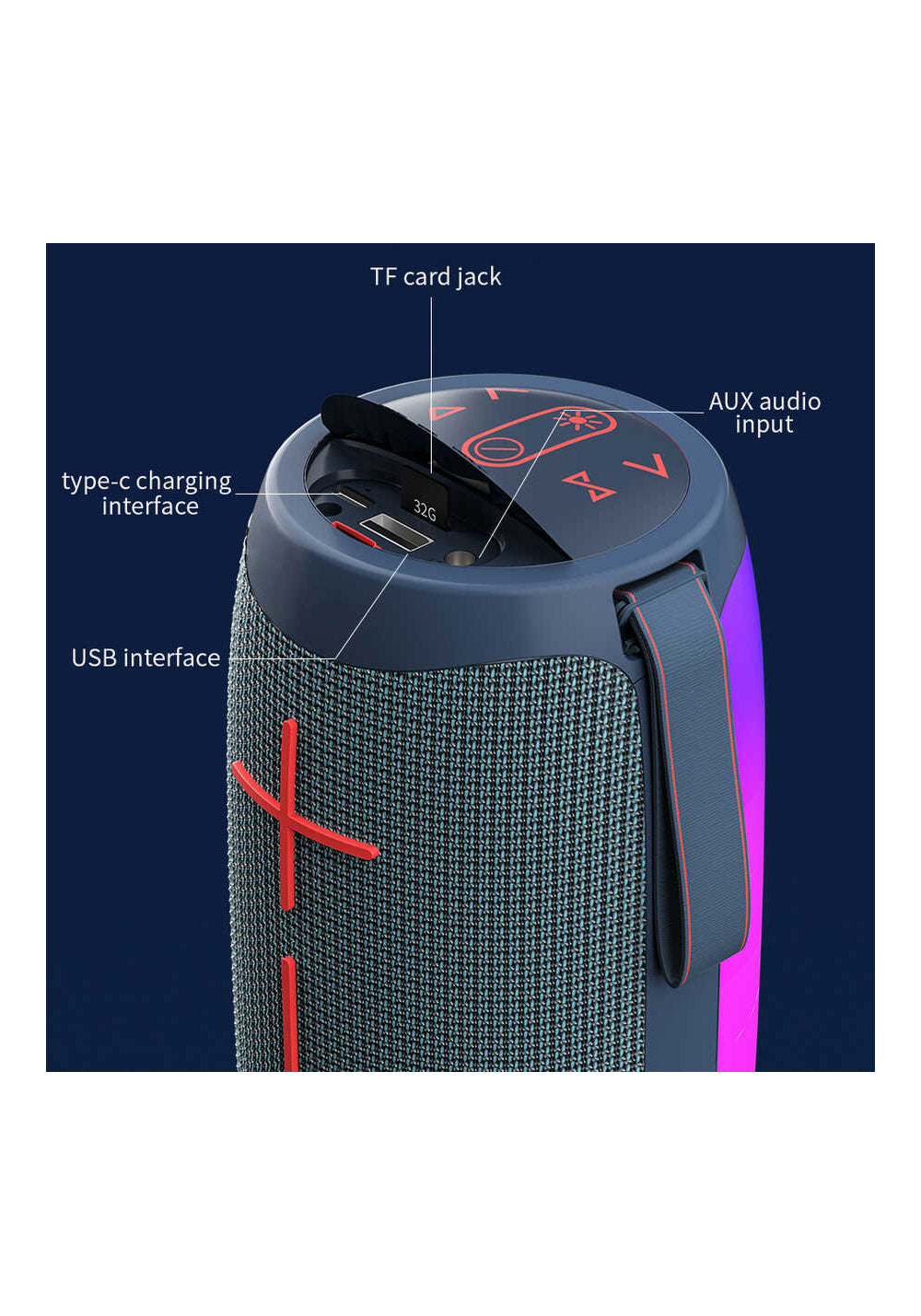 Wiwu P40 Bluetooth Hoparlör