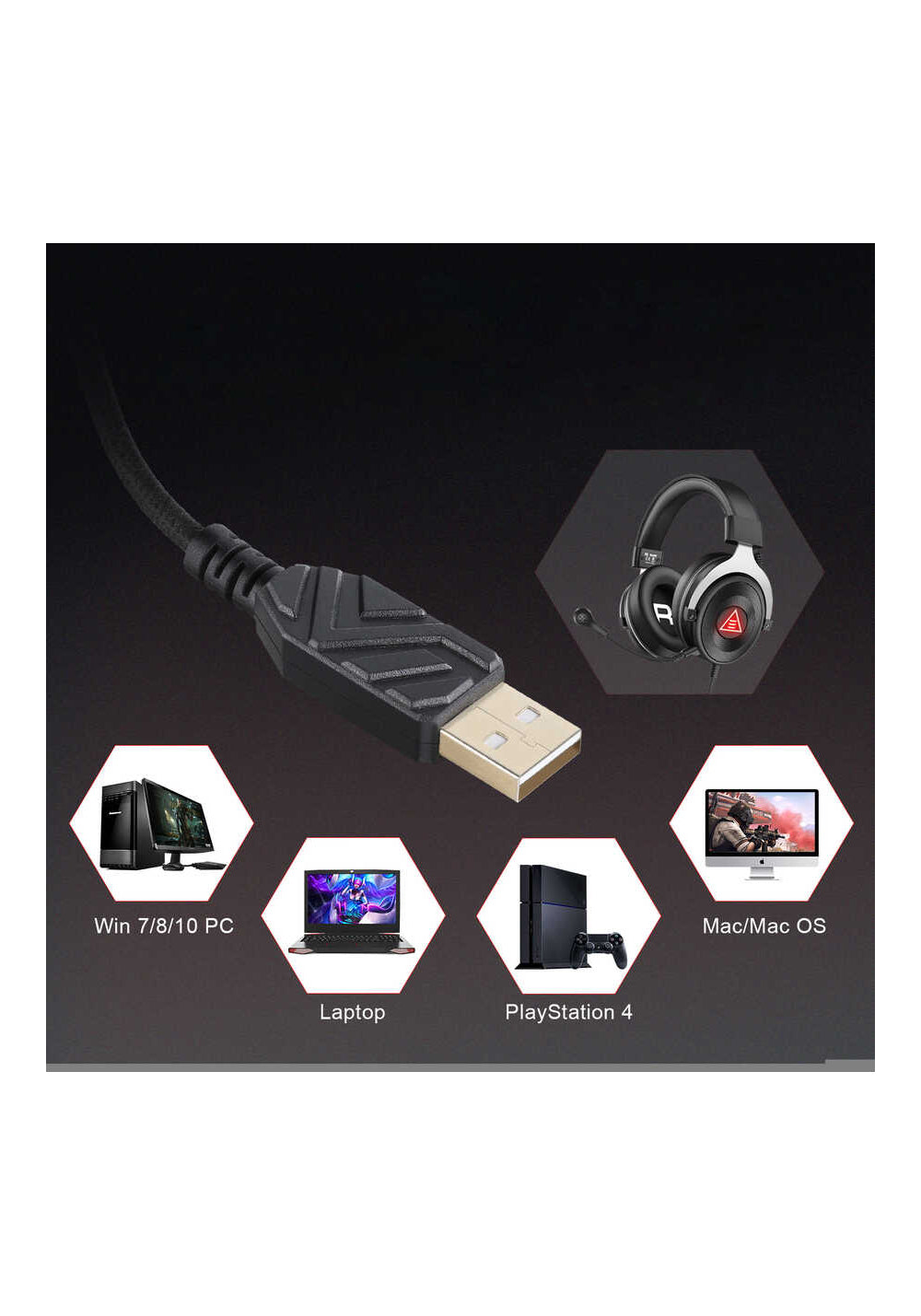 Eksa E900 Plus Usb Kulaklık