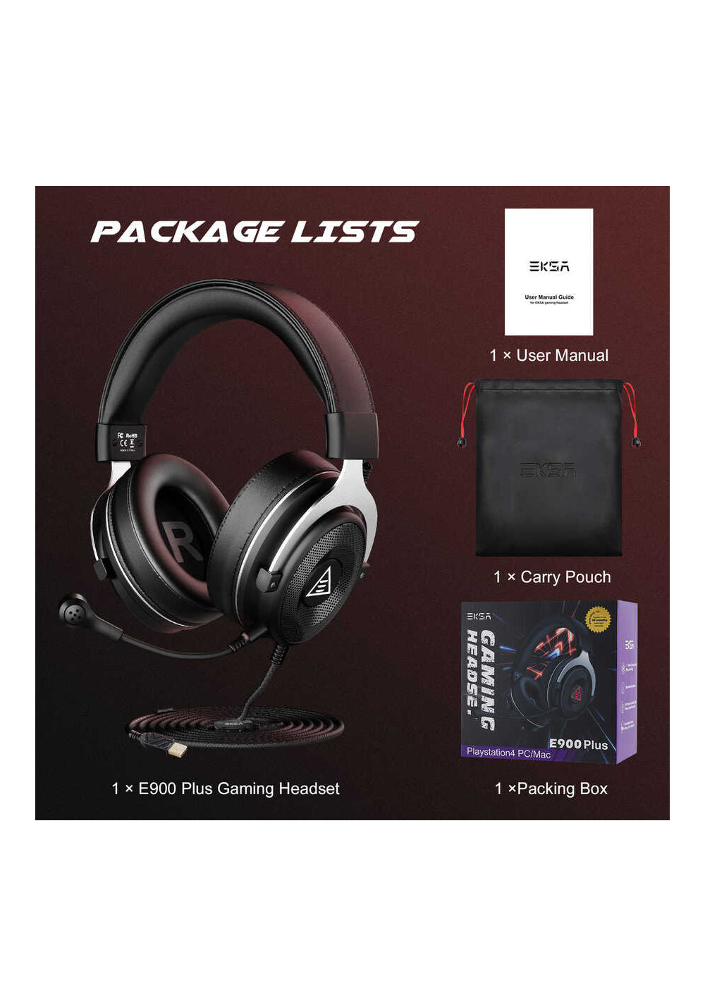 Eksa E900 Plus Usb Kulaklık