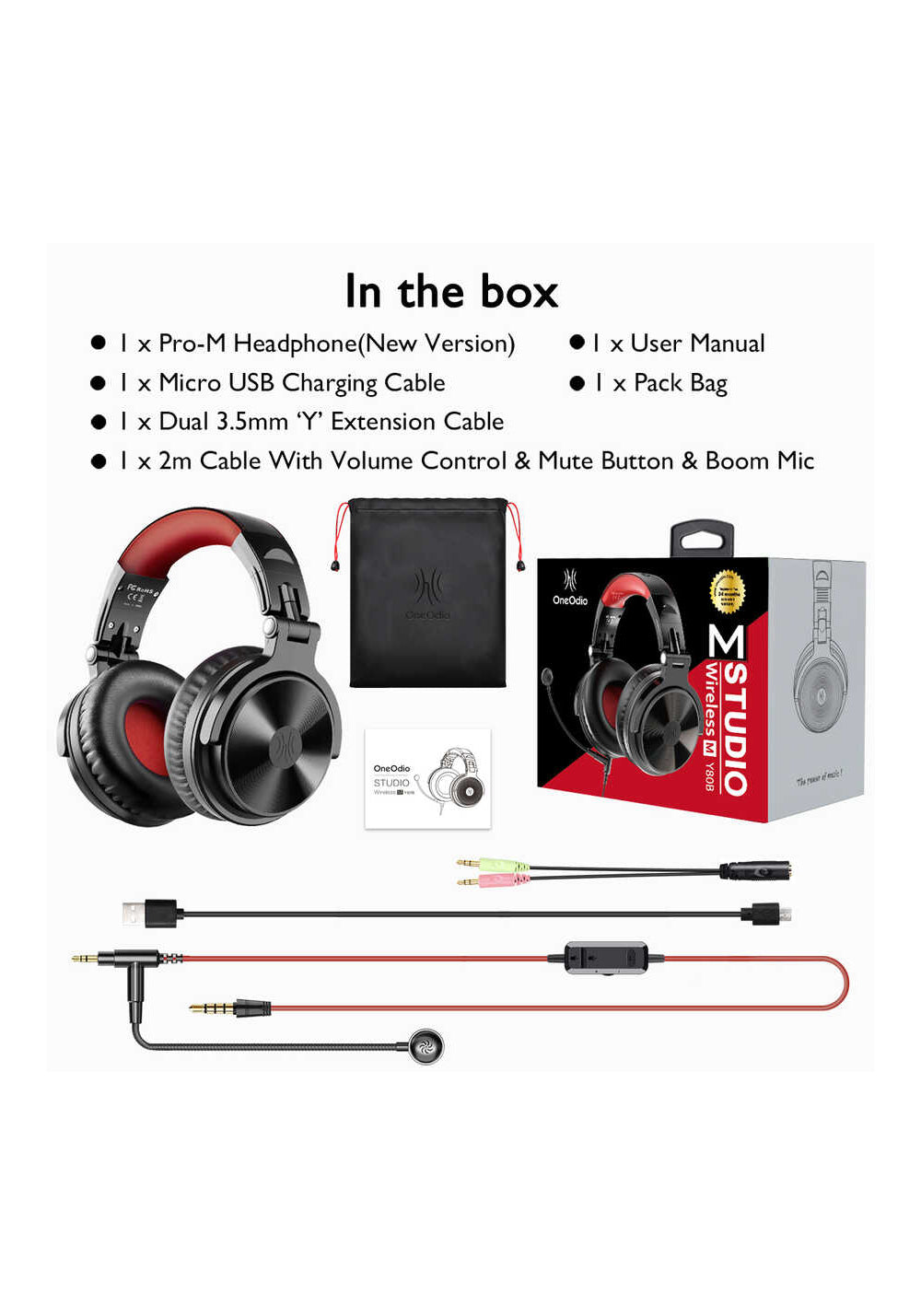 Oneodio Pro M Bluetooth Kulaklık