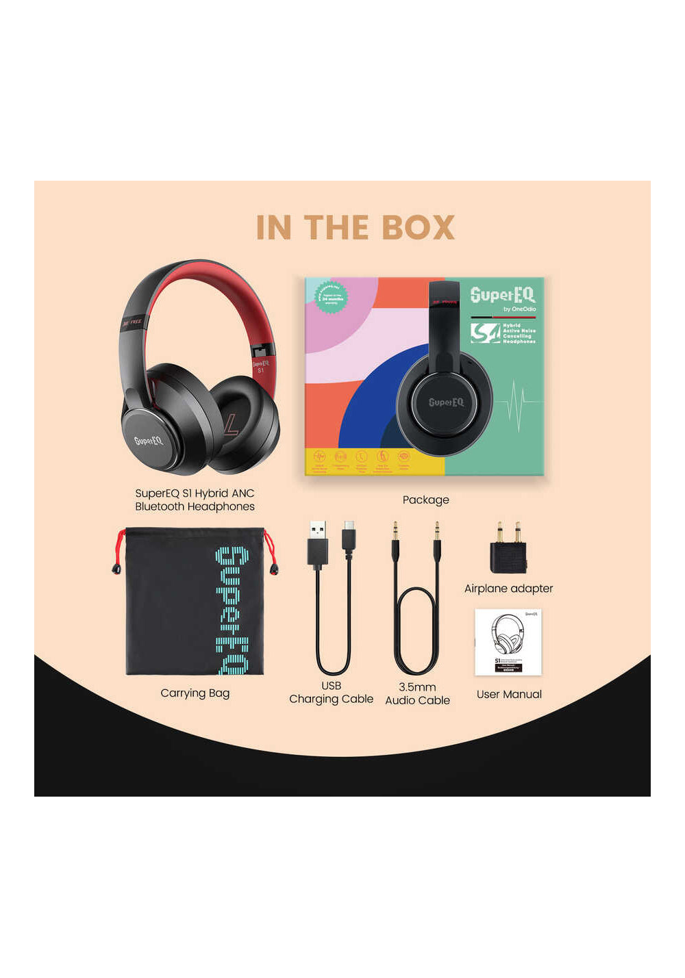 Oneodio S1 Bluetooth Kulaklık
