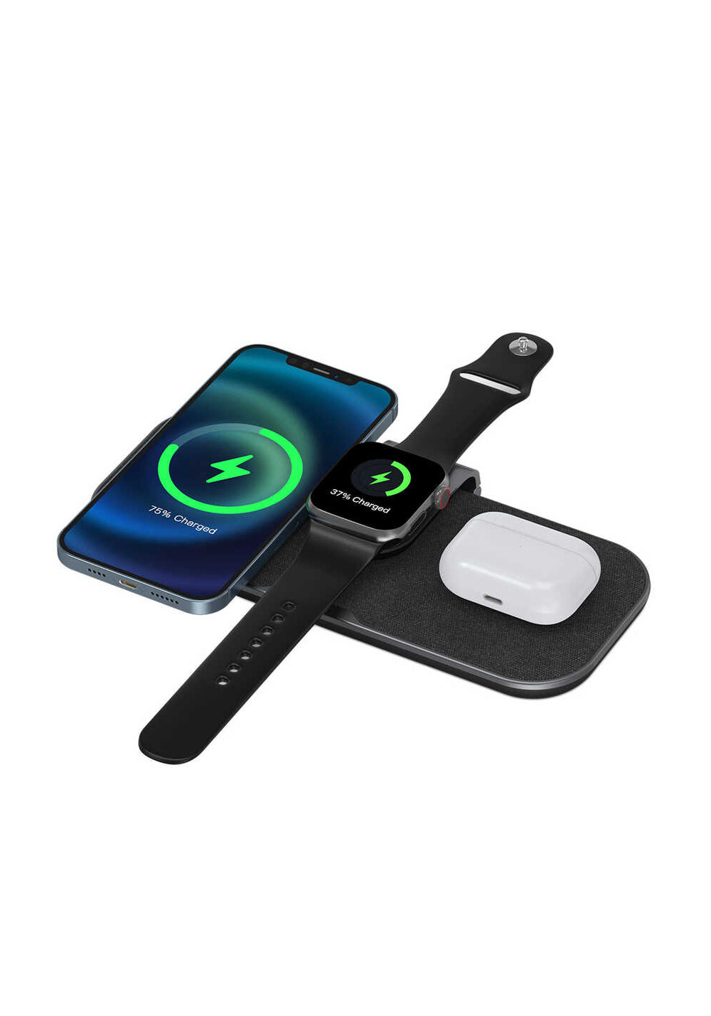 Wiwu Power Air PA3IN1B 3 in 1 Kablosuz Şarj Standı