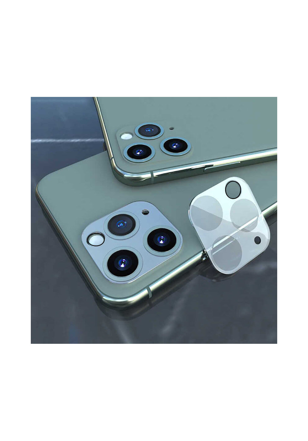 Go Des iPhone 13 Pro Max Lens Shield Kamera Lens Koruyucu