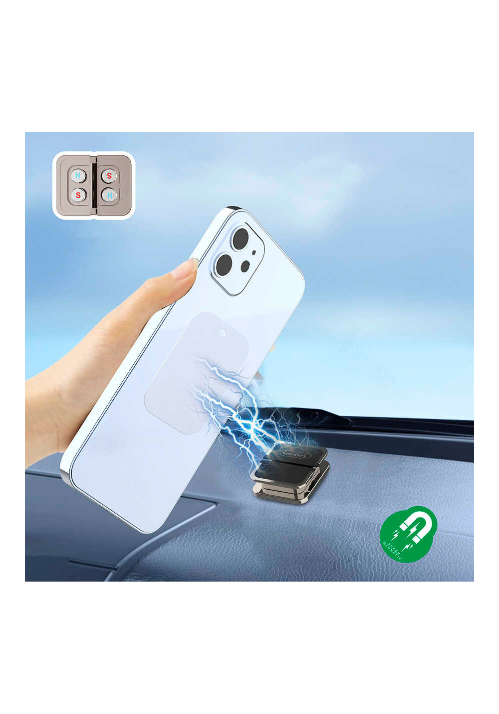 Go Des GD-HD781 Magnetic Araç Telefon Tutucu