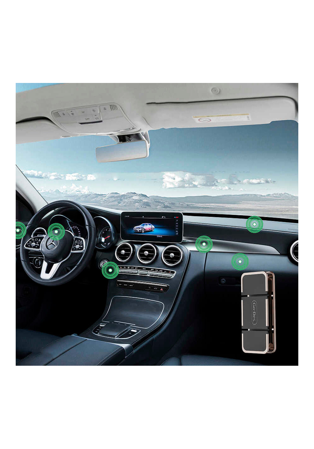 Go Des GD-HD782 Magnetic Araç Telefon Tutucu
