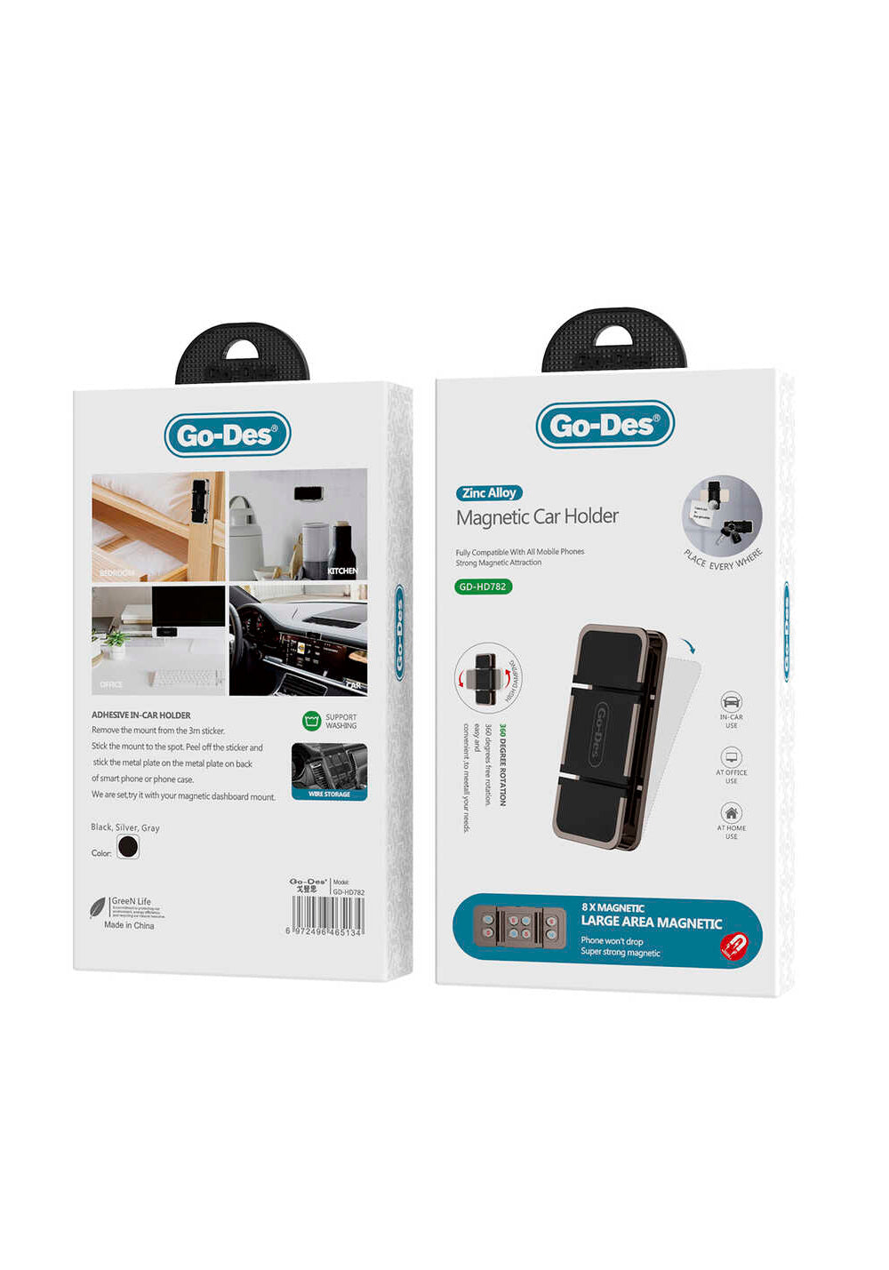 Go Des GD-HD782 Magnetic Araç Telefon Tutucu