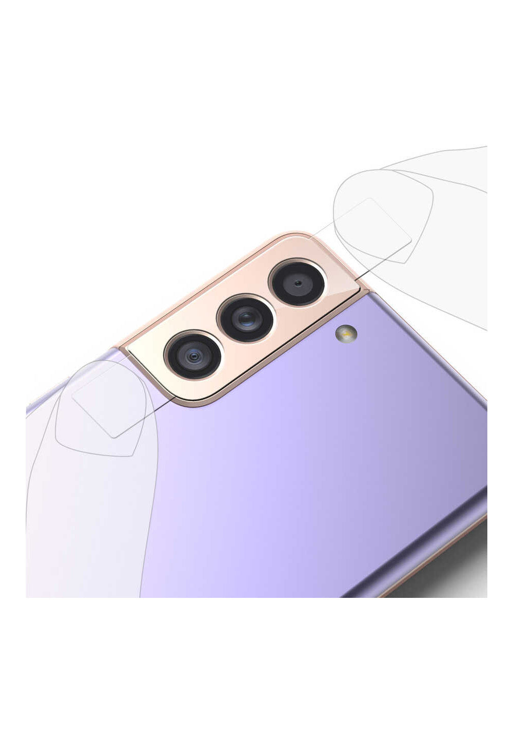 Araree Galaxy S21 Plus C-Subcore Temperli Kamera Koruyucu