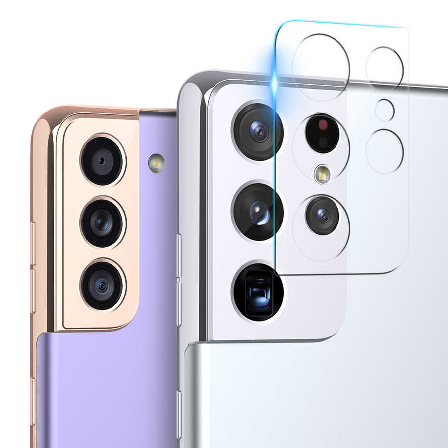 Araree Galaxy S21 Plus C-Subcore Temperli Kamera Koruyucu