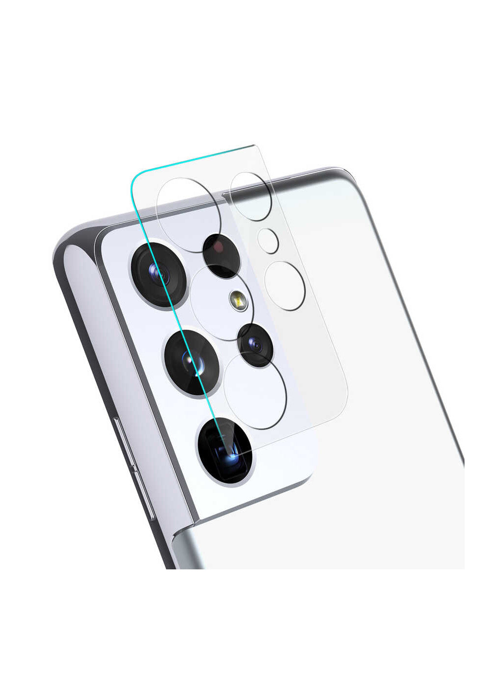 Galaxy S21 Ultra Araree C-Subcore Temperli Kamera Koruyucu