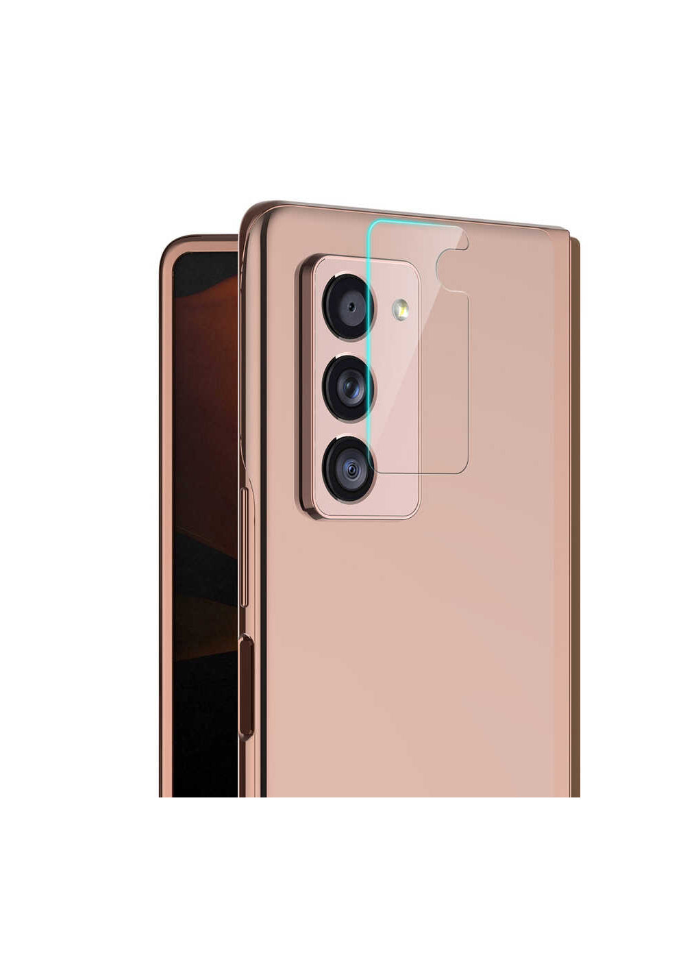 Galaxy Z Fold 2 Araree C-Subcore Temperli Kamera Koruyucu