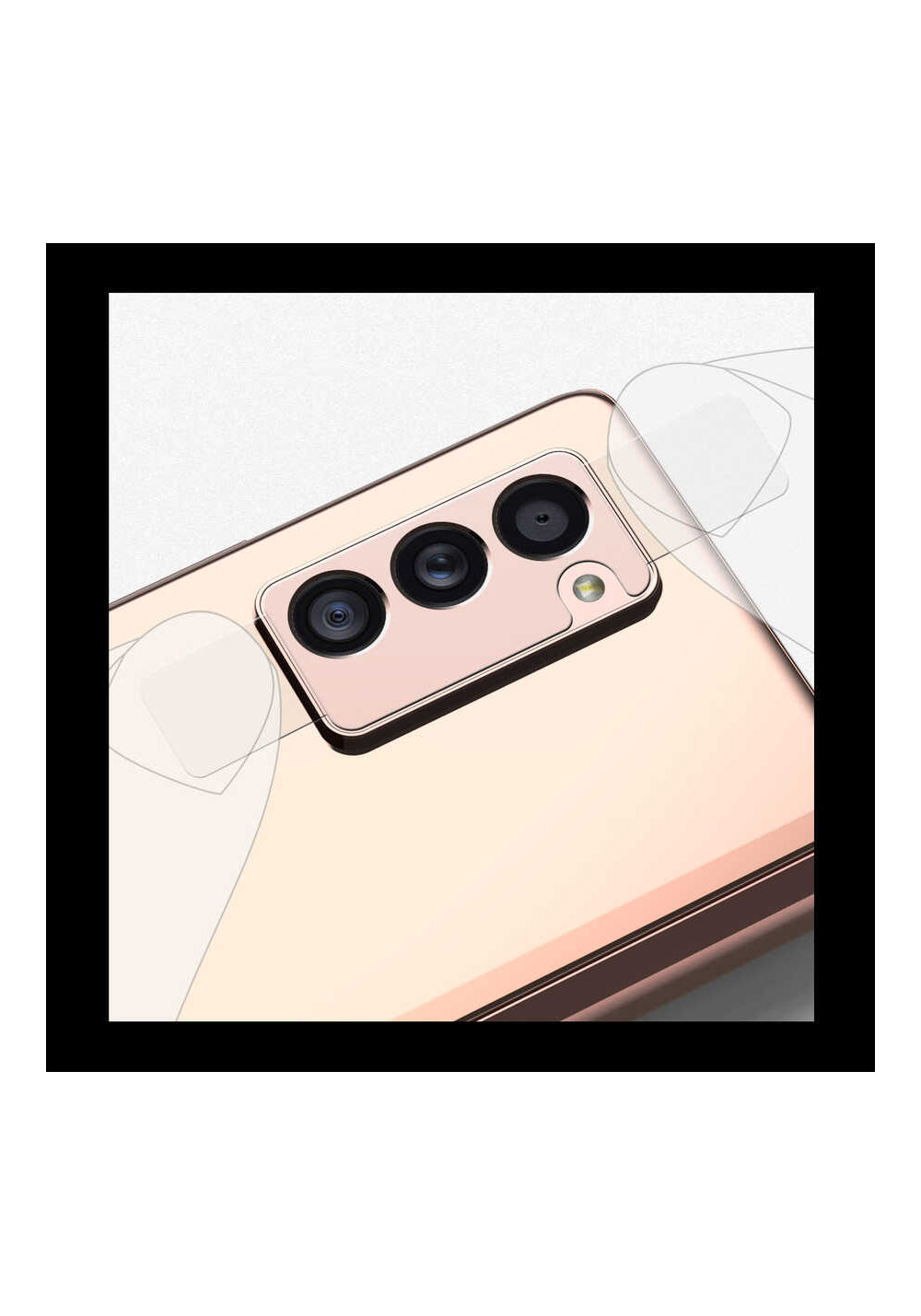 Araree Galaxy Z Fold 2 C-Subcore Temperli Kamera Koruyucu