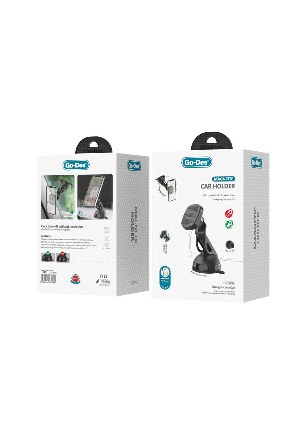 Go Des GD-HD704 Magnetic Araç Telefon Tutucu