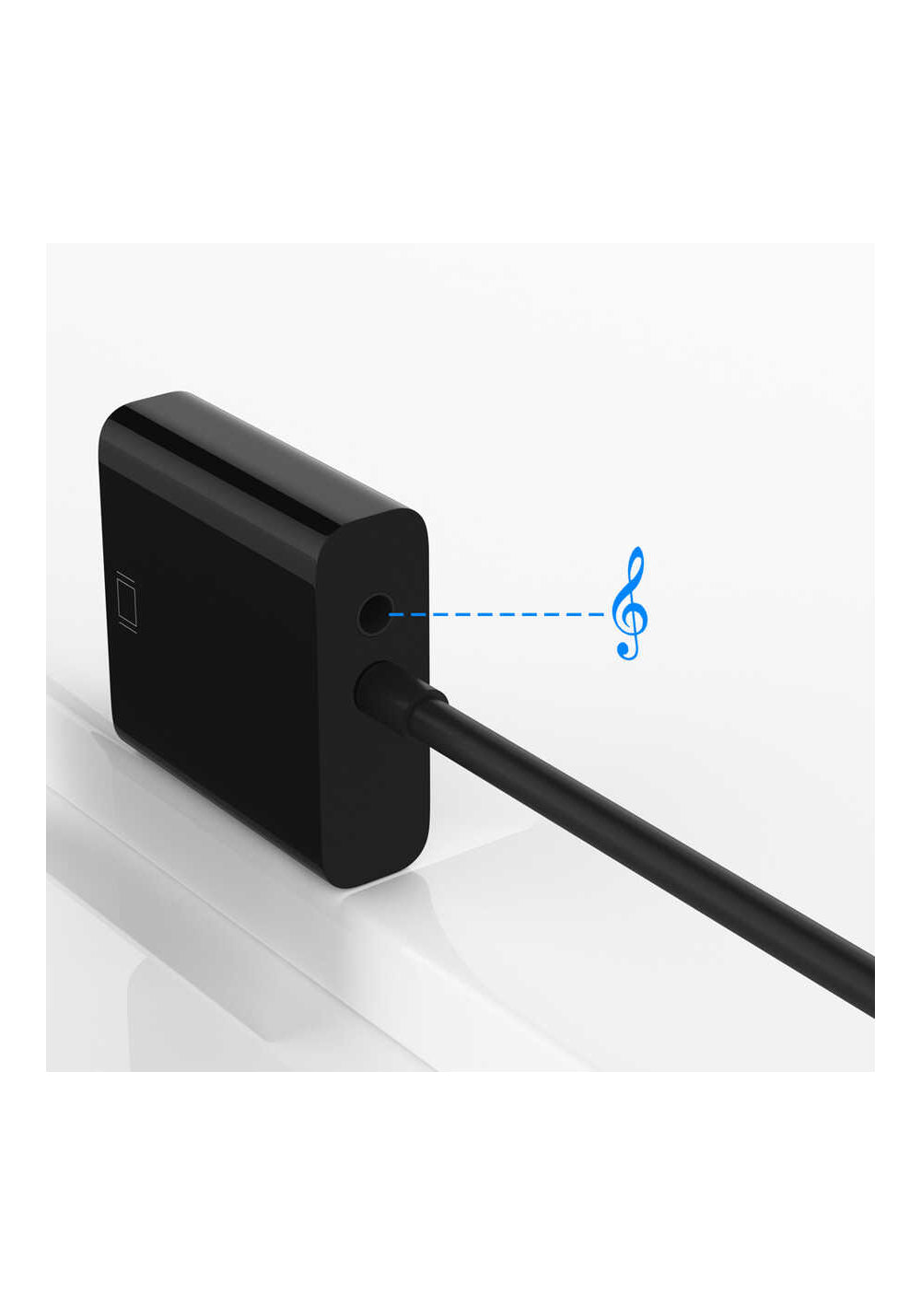Qgeem QG-HD08 HDMI To VGA Dönüştürücü