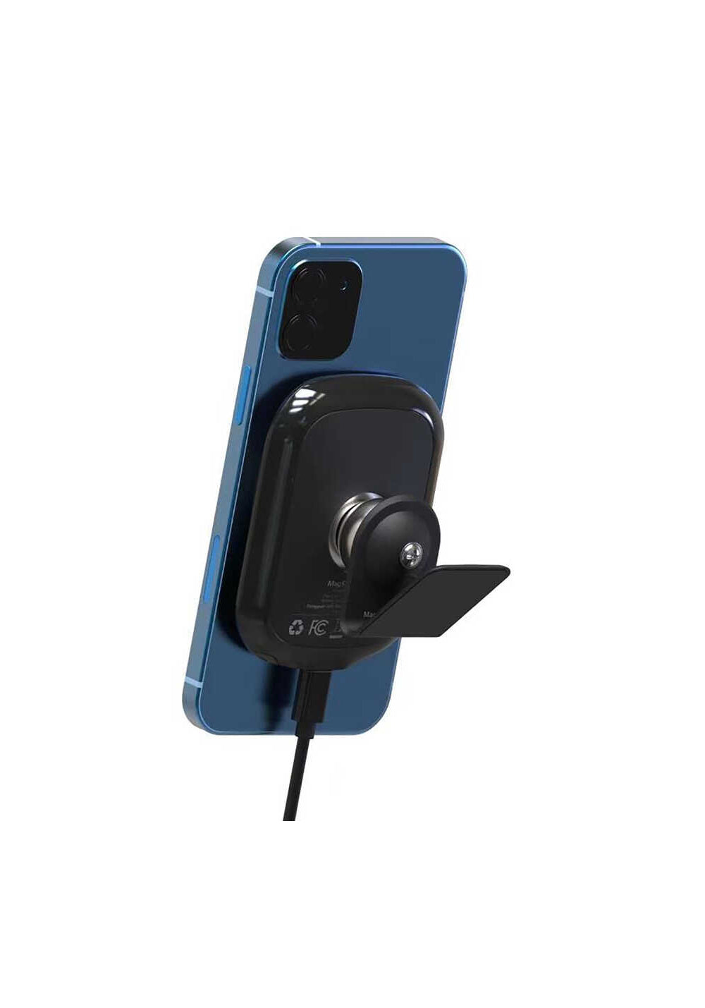 Vokamo WRL-01 Mıknatıslı Kablosuz Şarj Araç Telefon Tutucu