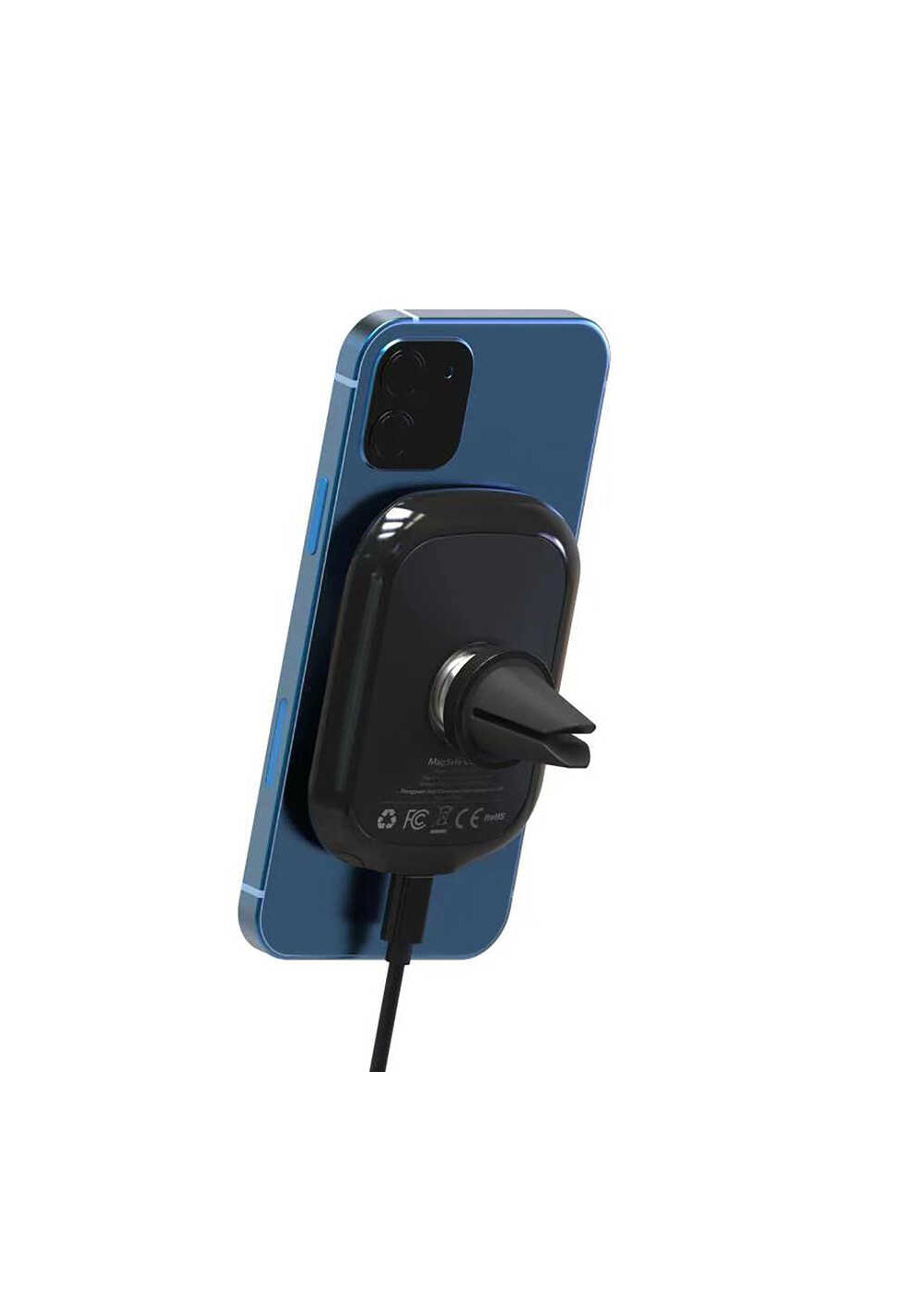 Vokamo WRL-01 Mıknatıslı Kablosuz Şarj Araç Telefon Tutucu